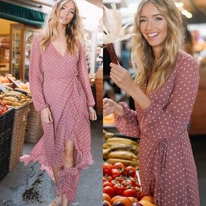 'Rosewood' Wrap Maxi Dress